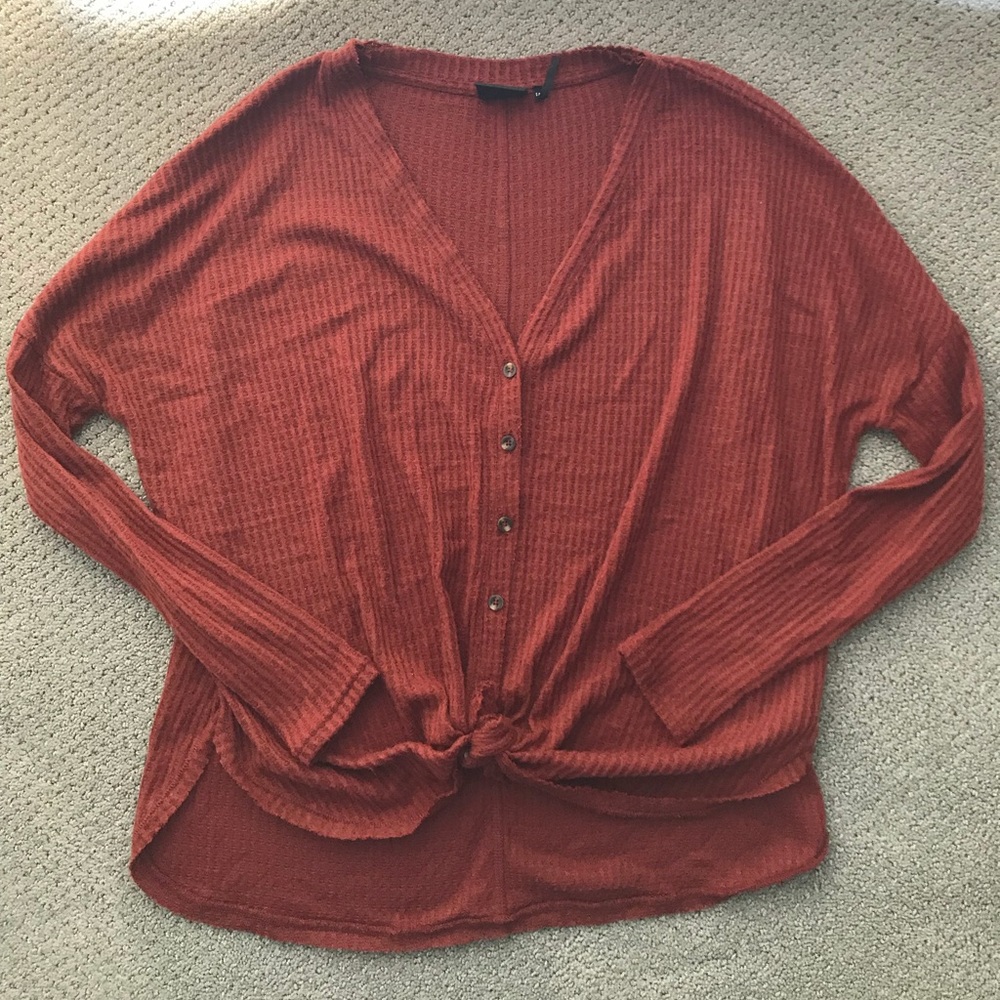 Urban Outfitters Oversized Button-Front Thermal